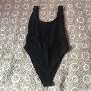 American Eagle Aerie High Cut One Piece Swimsuit